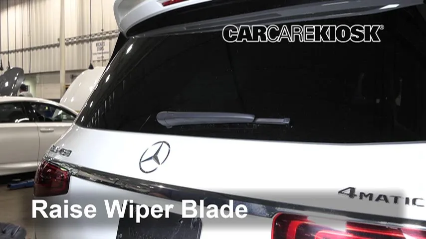 2021 Mercedes-Benz GLS450 4Matic 3.0L 6 Cyl. Turbo MHEV Escobillas de limpiaparabrisas trasero